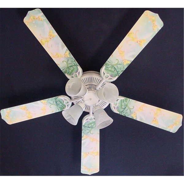 Lightitup Tinkerbell Fairy Green Ceiling Fan 52 in. LI2543749